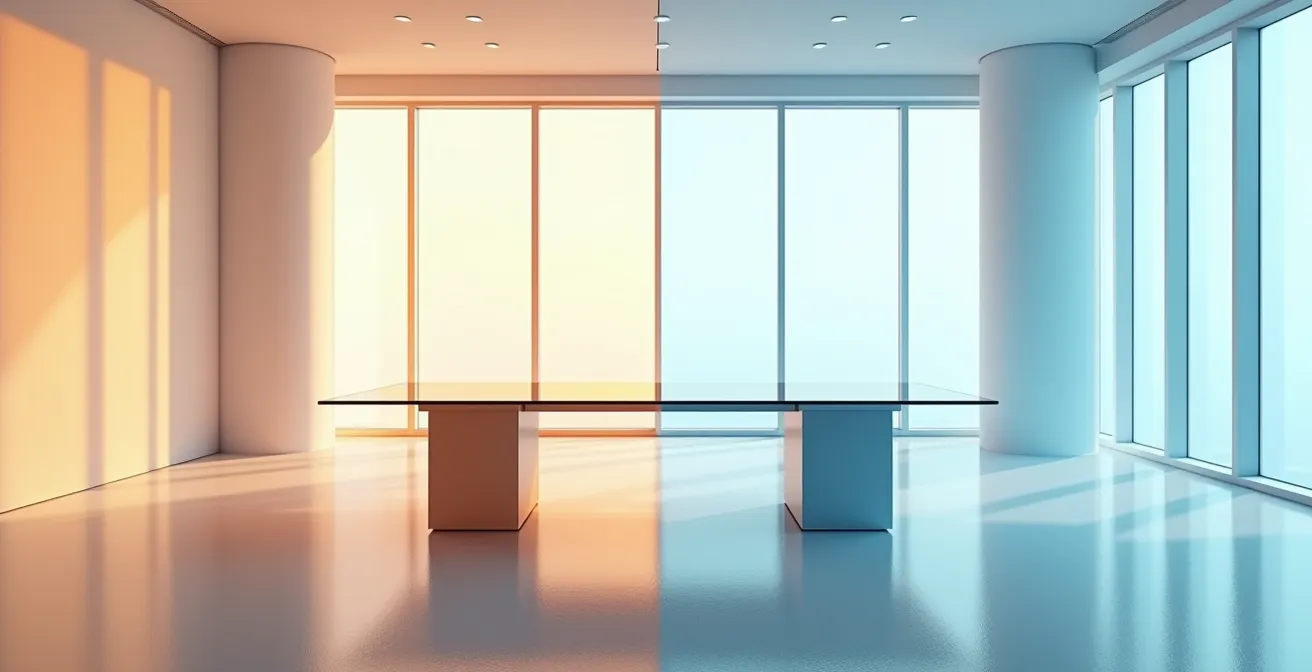 Core & Flex Modell für flexible Markenkommunikation visualisiert, das einen stabilen Kern und flexible Anpassungen an verschiedene Kanäle zeigt.