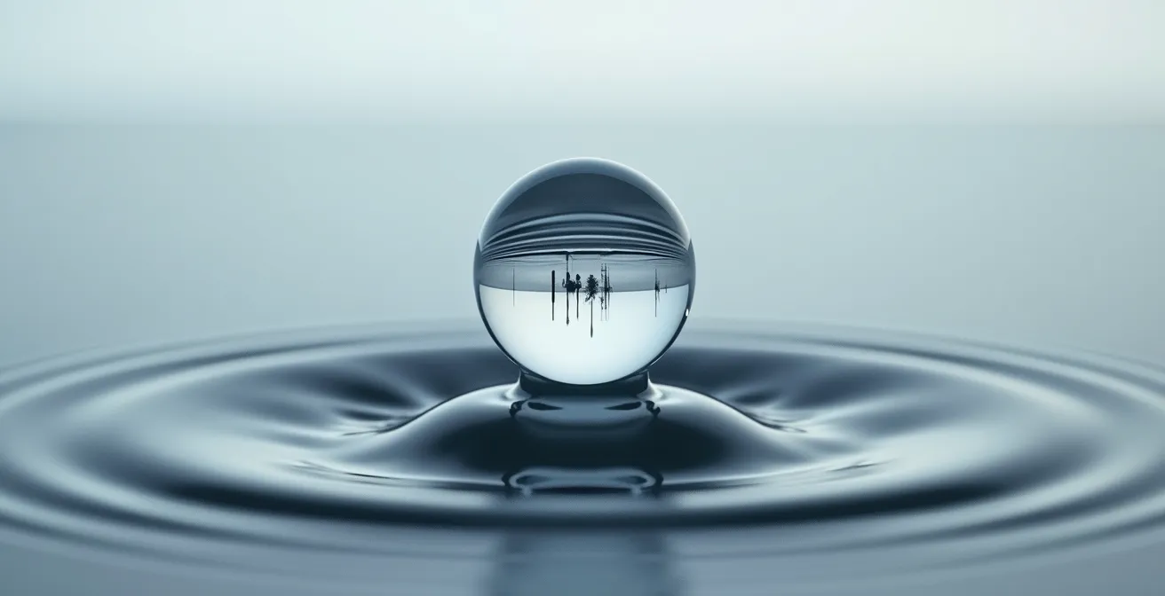 Abstrakte Darstellung einer Blue Ocean Marktnischenstrategie