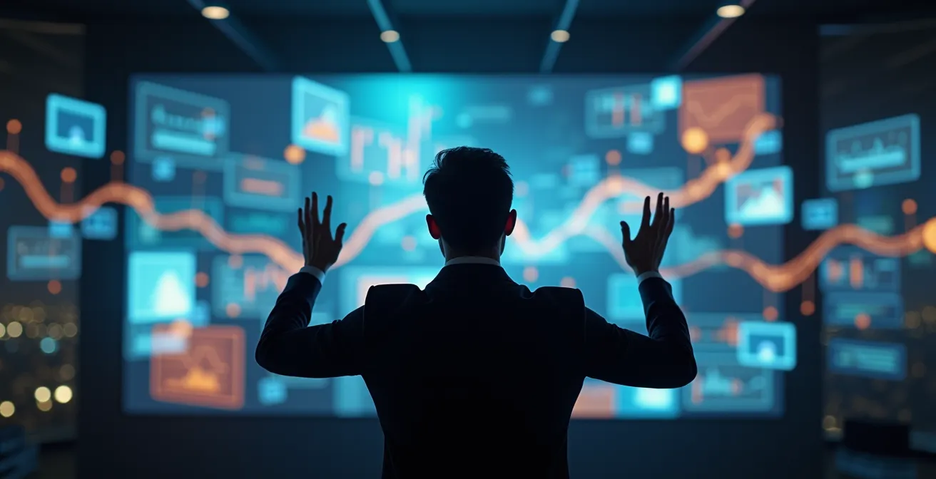 Orchestrierung von Multi-Channel Marketing Kampagnen visualisiert