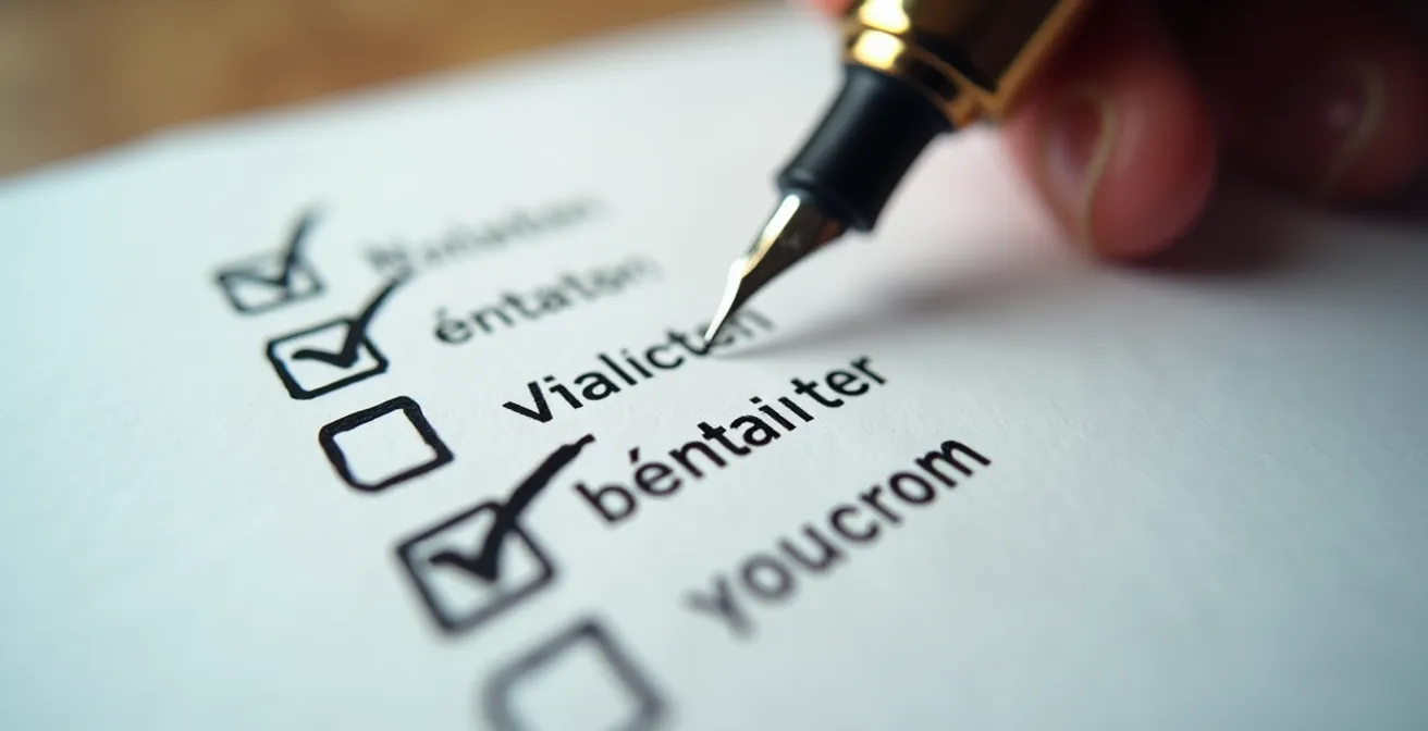 Detailaufnahme eines Qualitätskontrollprozesses im Content Marketing